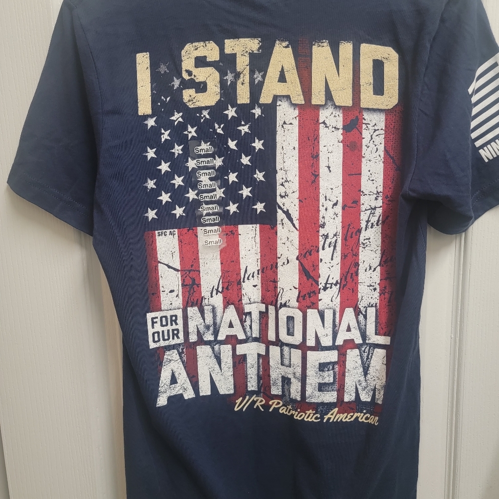 Nine line shirt ,Patriotic